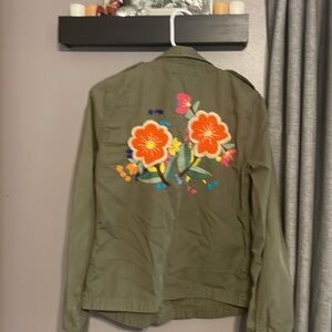 Lucky brand military style shacket
